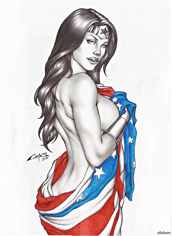 Wonder woman - NSFW, Wonder Woman, Art