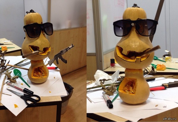 Предхеллуинский тыкв