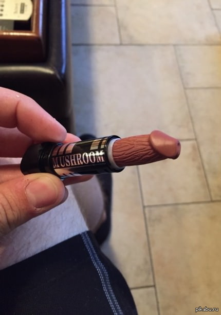 A friend bought herself a new lipstick - NSFW, Penis, Lipstick, Pomade