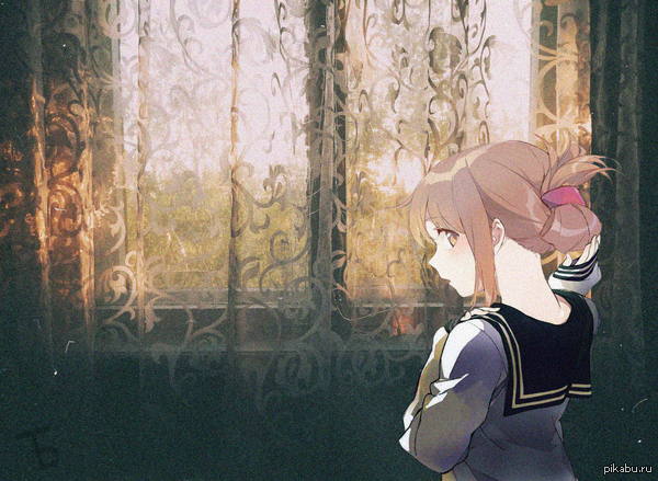 Ну что ты там смотришь? Не смущай меня.