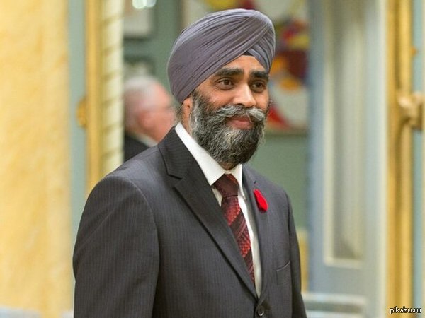 Ничего необычного, просто новый министр обороны Канады.