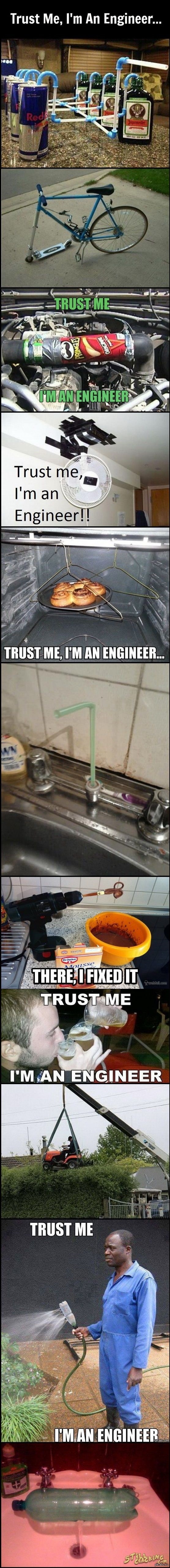 Я у мамы инженер