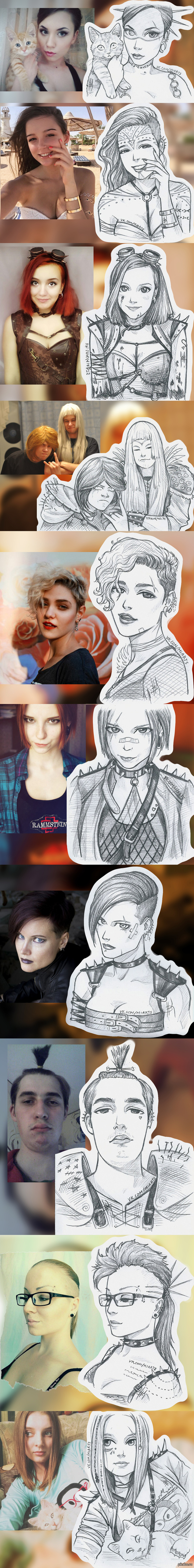 "What a lovely day" для новых скетчей по фото подписчиков