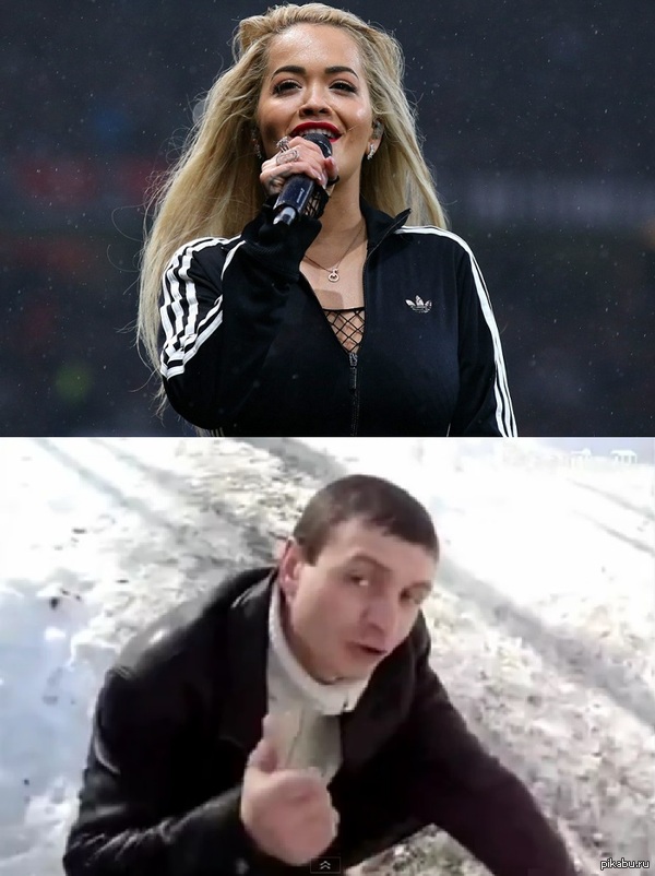 Рита Ора в новой коллекции "з@еbись,четко" от именитого российского кутюрье