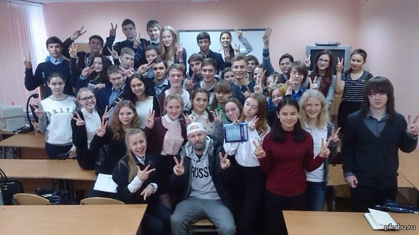 Фред Дёрст пришел в школу Екатеринбурга.