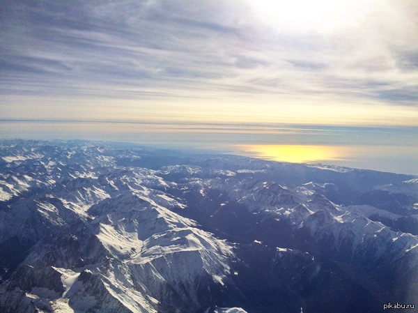 Подлетая к Сочи