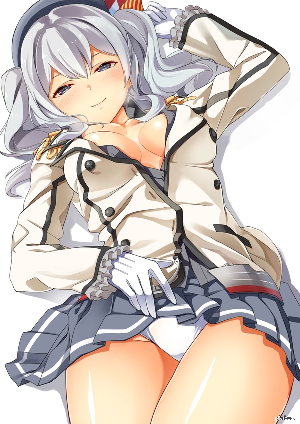 Anime_art 1120 - NSFW, Аниме, Kantai Collection, Kashima, Anime Art