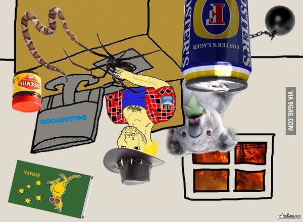 Что люди думают когда я говорю, что я из Австралии