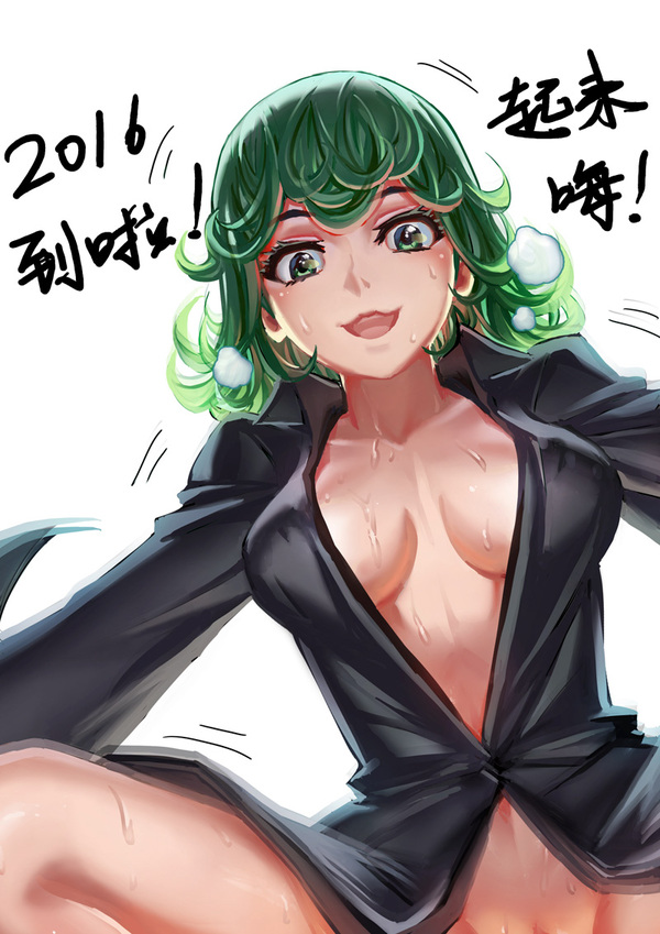 С новым годом! - NSFW, Tatsumaki, Onepunchman, Anime Art