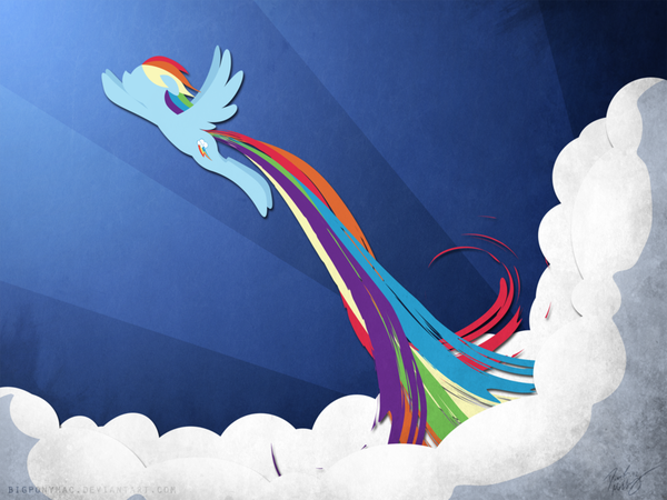 Rainbow Dash ( Bigponymac )