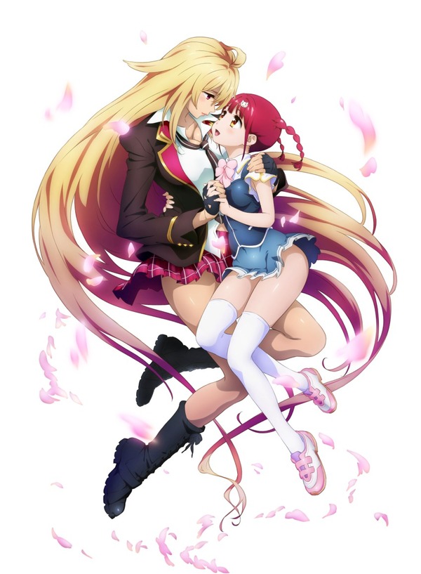 What can be more beautiful than true female love? - NSFW, Anime, Anime art, Valkyrie Drive, Yuri