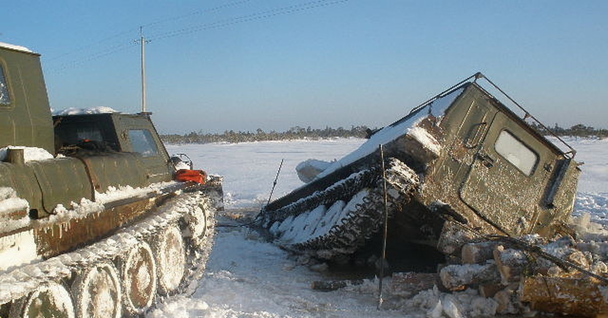 Водитель вездехода мтлб