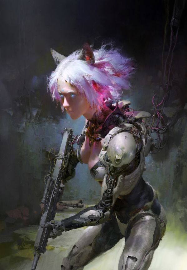 Sci-Fi art, ������ [Ruan Jua]