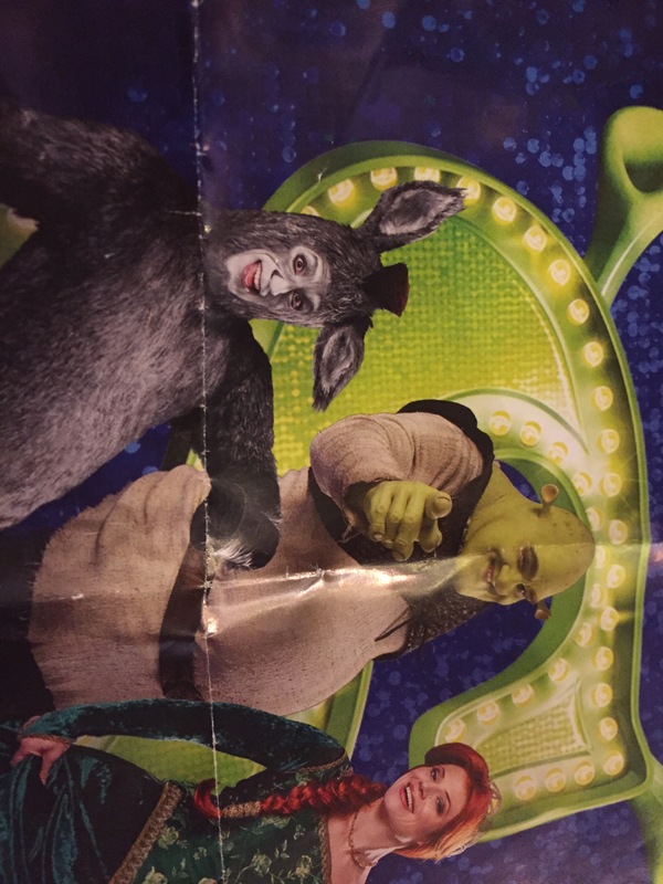 Musical about Shrek in Budapest) donkey delivered) - My, Shrek, Budapest, Musical, Shrek Donkey