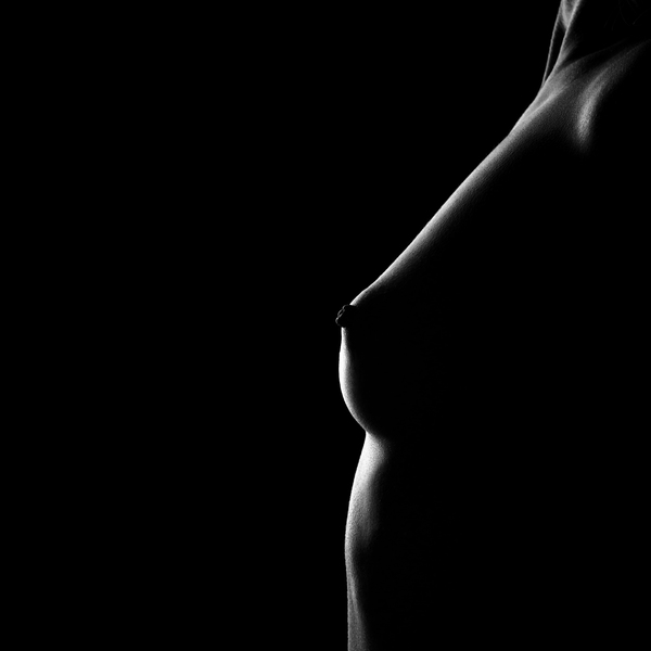 Black and white breasts - NSFW, My, Photo, Beautiful girl, Breast, Black and white