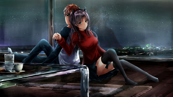 The end of the war , , Anime Art, Fate-stay Night, Richeads