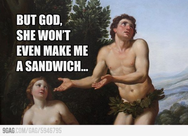 Но бог, она даже не хочет сделать мне сэндвич