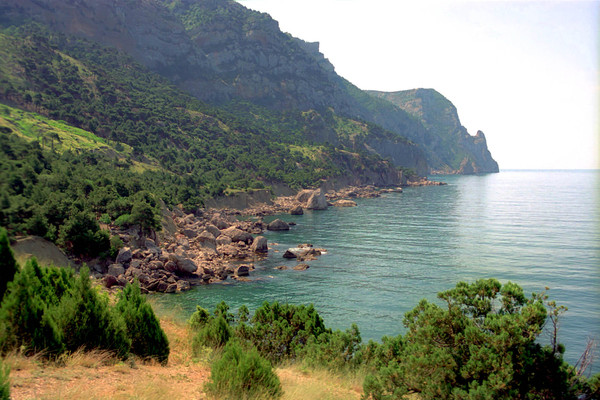 Лучшие места для отдыха с палаткой на берегу моря в Крыму Крым, Палатка, Отдых, Море, Длиннопост