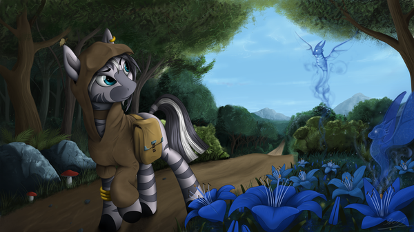 ! My Little Pony, MLP Zebra, Original Character, DeviantArt, Yakovlev-vad