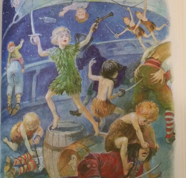 И тут дочка спросила "почему мальчик хочет убить попочку?"