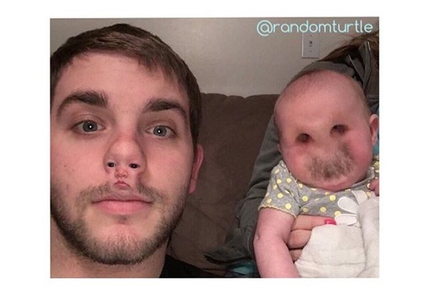 Замена лиц иногда пугает