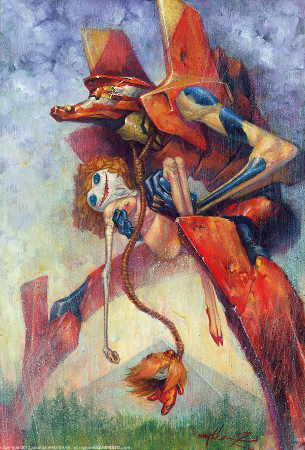 Evangelion - Absolute Terror , Anime Art, Evangelion, Eva 02