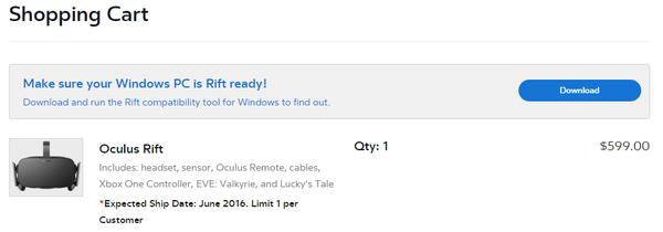   Oculus Rift Oculus Rift,  ,   -  