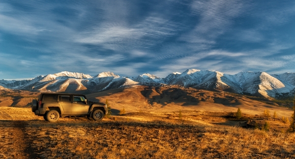Курайская степь. Алтай. Природа, Россия, Курайская степь, Республика Алтай, Длиннопост