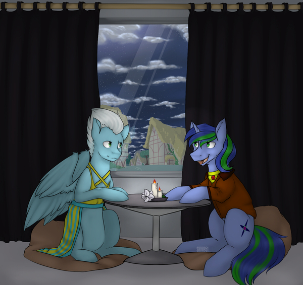 Встреча при свечах.