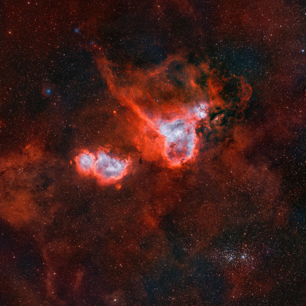    IC 1848 &quot;&quot;, IC 1805 &quot;&quot;  NGC 896 &quot; &quot;   