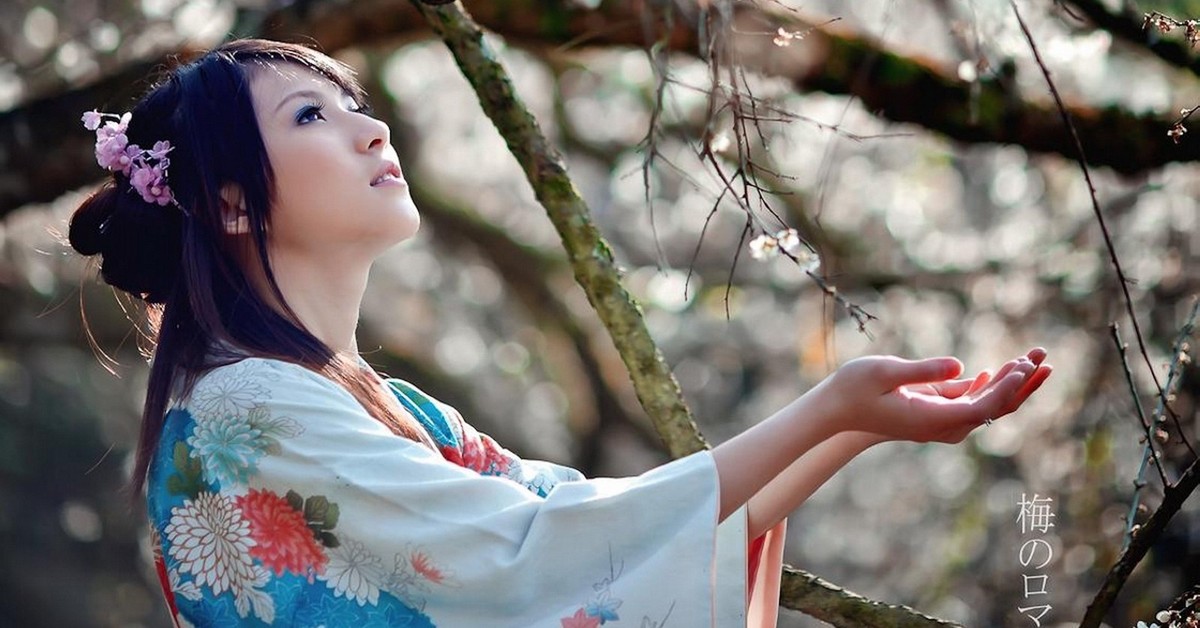 Japanese girl. Японская девушка. Красивые женщины Японии. Япония красота женщин. Фотосессия в японском саду.