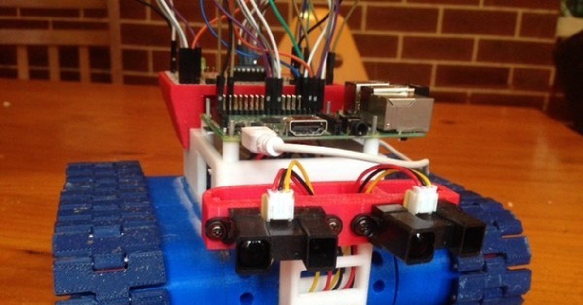 Практическая робототехника c и raspberry pi. Робот на raspberry pi 3. ардуино танк 3д принтер. робот на 3d принтере и arduino. робототехника raspberry pi.