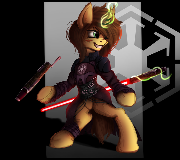 Join the dark side! with pony... My Little Pony, Star Wars, , Original Character