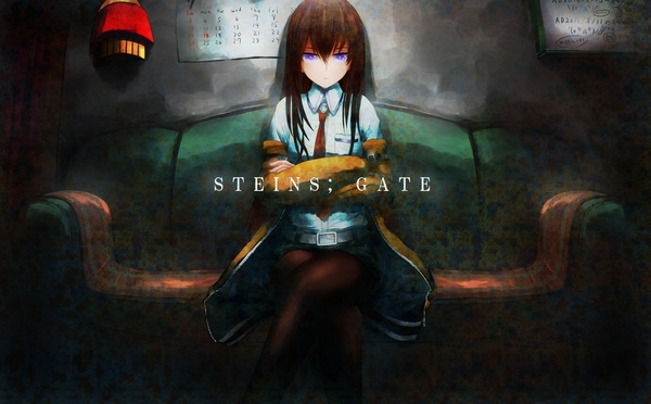    ,      ^__^ Kurisu Makise, Anime Art, Steins Gate, , 