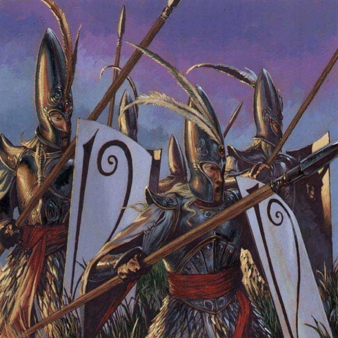 Warhammer: Fantasy Battles (Обитатели мира часть 2: Высшие эльфы) | Пикабу