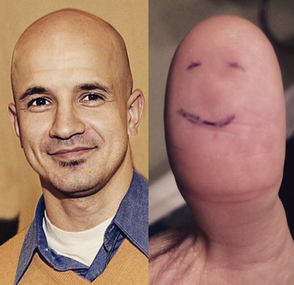 Егор Дружинин (слева) очень сильно похож на мой большой палец.