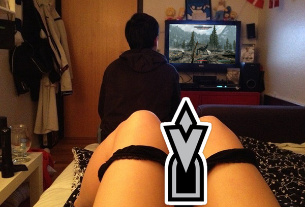 A little nerd - NSFW, The Elder Scrolls V: Skyrim, Skyrim, Sex, Nerds, Underpants, Girls