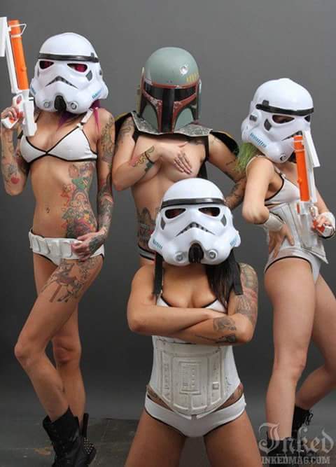 Star Wars fans) - NSFW, Star Wars, Breast, Sexuality, Longpost