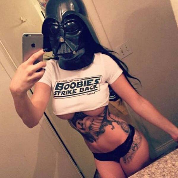 Star Wars fans) - NSFW, Star Wars, Breast, Sexuality, Longpost