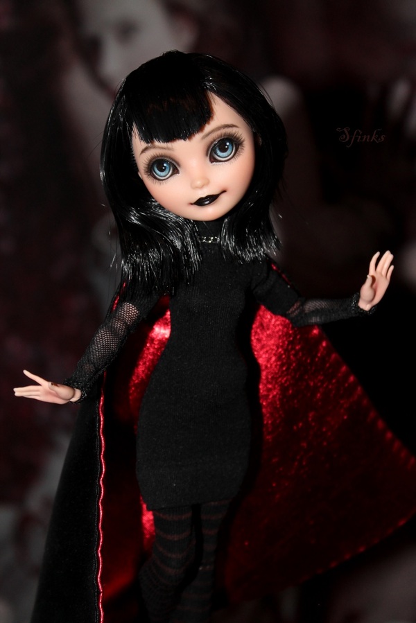 Doll Mavis Dracula from the cartoon Monsters on Vacation (Hotel Transylvania). - NSFW, My, Doll, Longpost, Creation, Monsters on vacation, Mavis Dracula