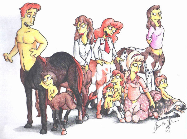   DeviantArt, Simpsons, , , , -, Centaur