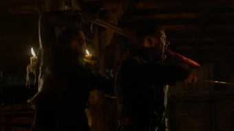 Bastard kills bastard with a bastard