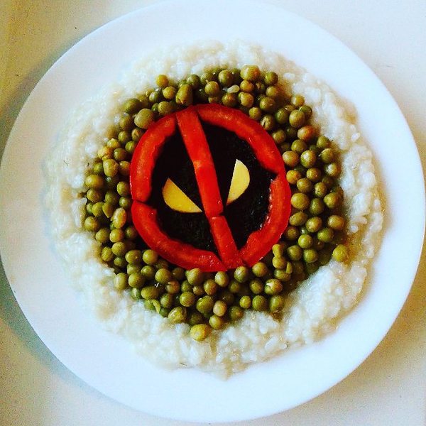 Deadpool - завтрак.