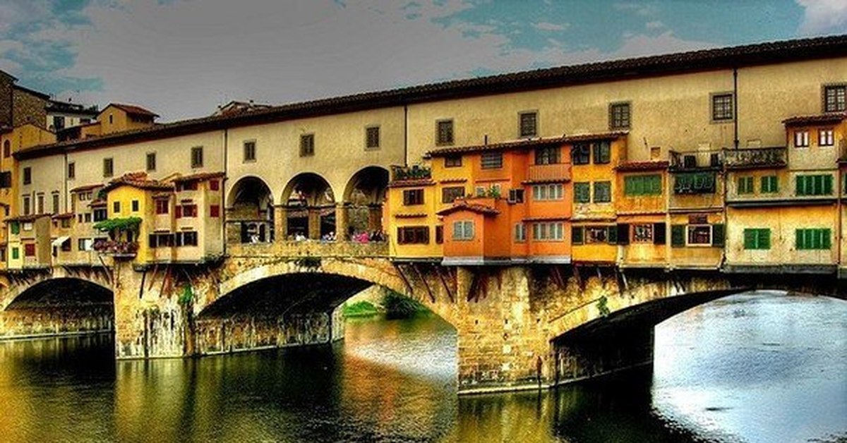 Понте веккьо флоренция. Ponte Vecchio Флоренция. Мост Понте Веккьо. Понте Веккьо (Ponte Vecchio). Флоренция мост ювелиров.