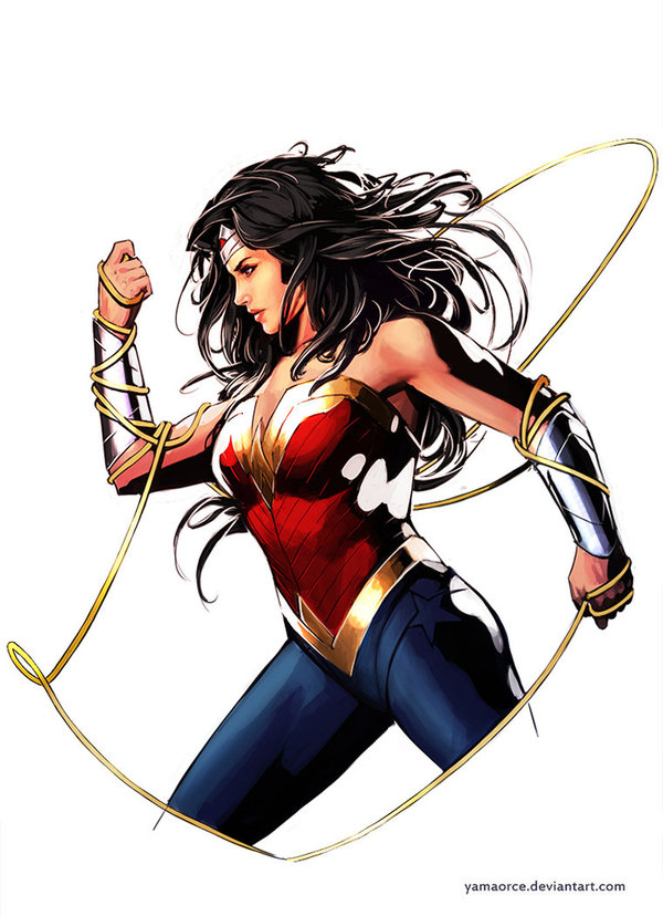 Supergirls by YamaOrce , Spiderwoman, DC Comics, Marvel, -, Storm, , -, 