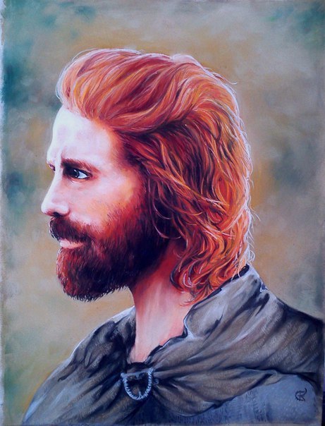 Norso. My pastel drawing of the hero of the book. - My, Pastel, Drawing, Creation, My, Redheads, Irishman