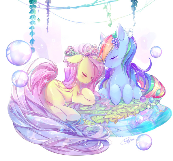 - [40]  21:00   My Little Pony, MLP_Evening, Rainbow Dash, Fluttershy