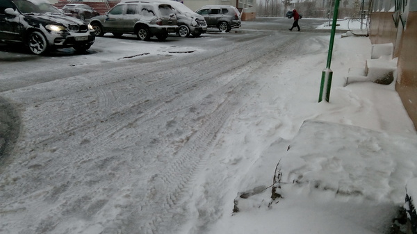 Тем временем на Ямале снег...