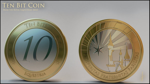 Ten Bit Coin My Little Pony, Equestria, 