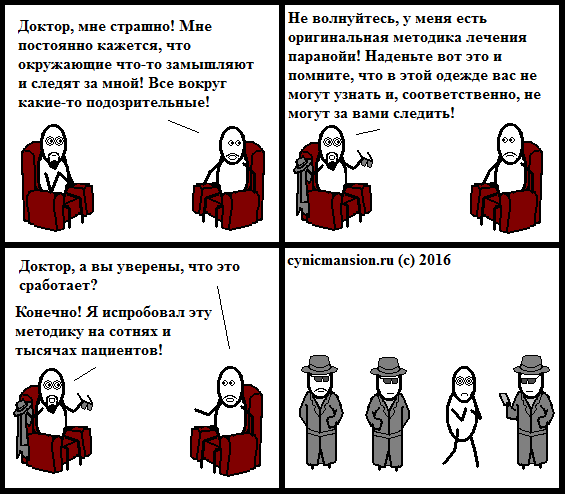 Параноидальное